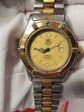 TAG Heuer 2000 Two-Tone Gold Stainless Steel Unisex Watch